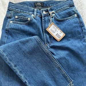 APC never worn brand new size 24 jeans